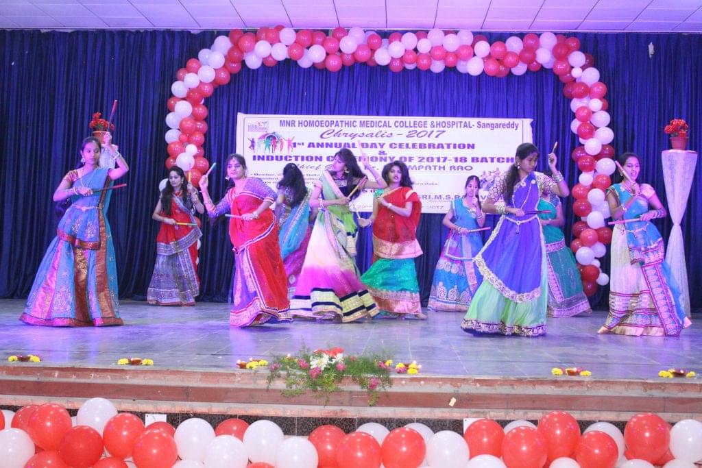 MNR Homoeopathic Medical College & Hospital Hyderabad Annual day celebrated photo 3