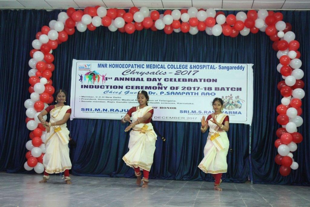 MNR Homoeopathic Medical College & Hospital Hyderabad Annual day celebrated photo 4