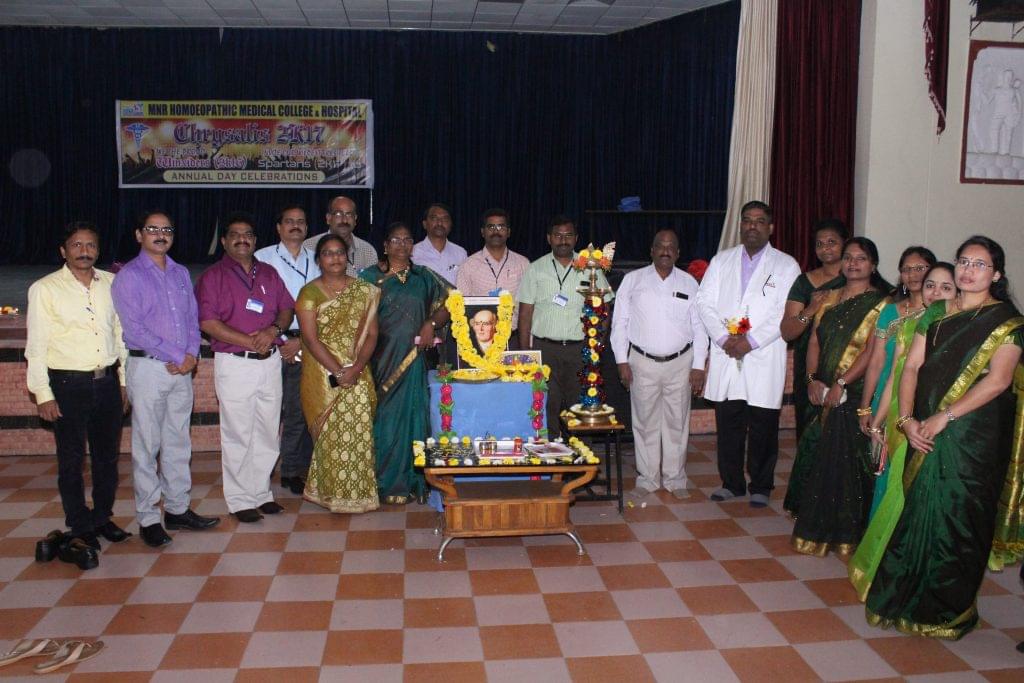 MNR Homoeopathic Medical College & Hospital Hyderabad Annual day celebrated photo 6