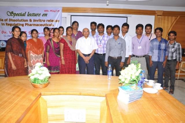 Sri Venkateshwara College of Pharmacy Chittoor Guest Lectures photo 2
