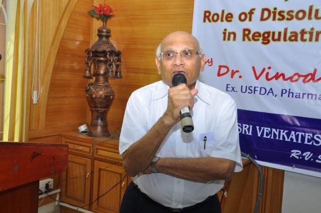 Sri Venkateshwara College of Pharmacy Chittoor Guest Lectures photo 4