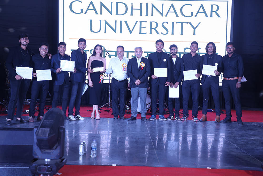 Gandhinagar University Dark Flames - Winter Carnival Party 2022 photo 2