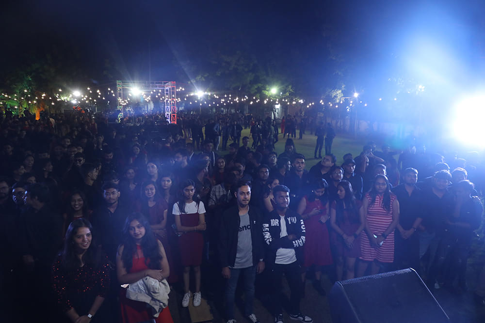 Gandhinagar University Dark Flames - Winter Carnival Party 2022 photo 12