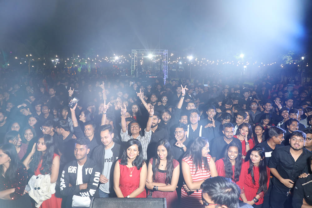 Gandhinagar University Dark Flames - Winter Carnival Party 2022 photo 8