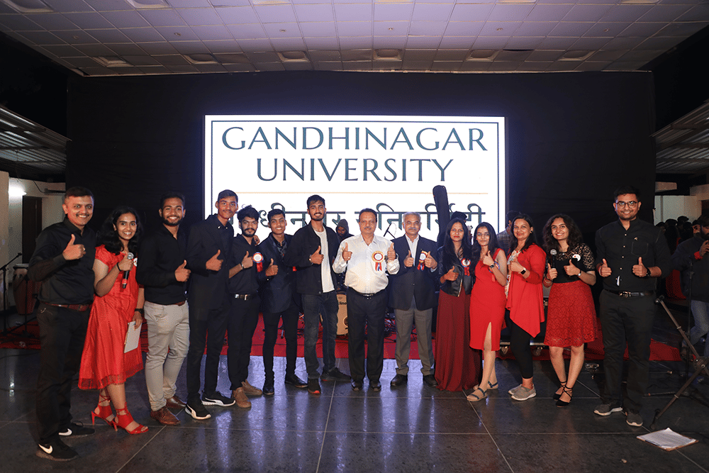 Gandhinagar University Dark Flames - Winter Carnival Party 2022 photo 15