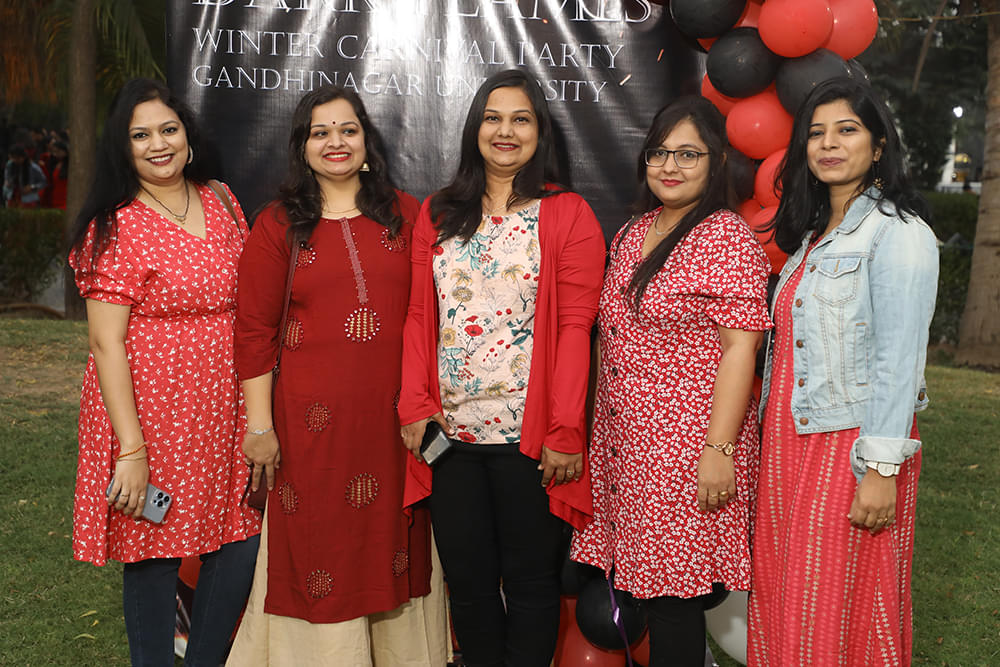 Gandhinagar University Dark Flames - Winter Carnival Party 2022 photo 14