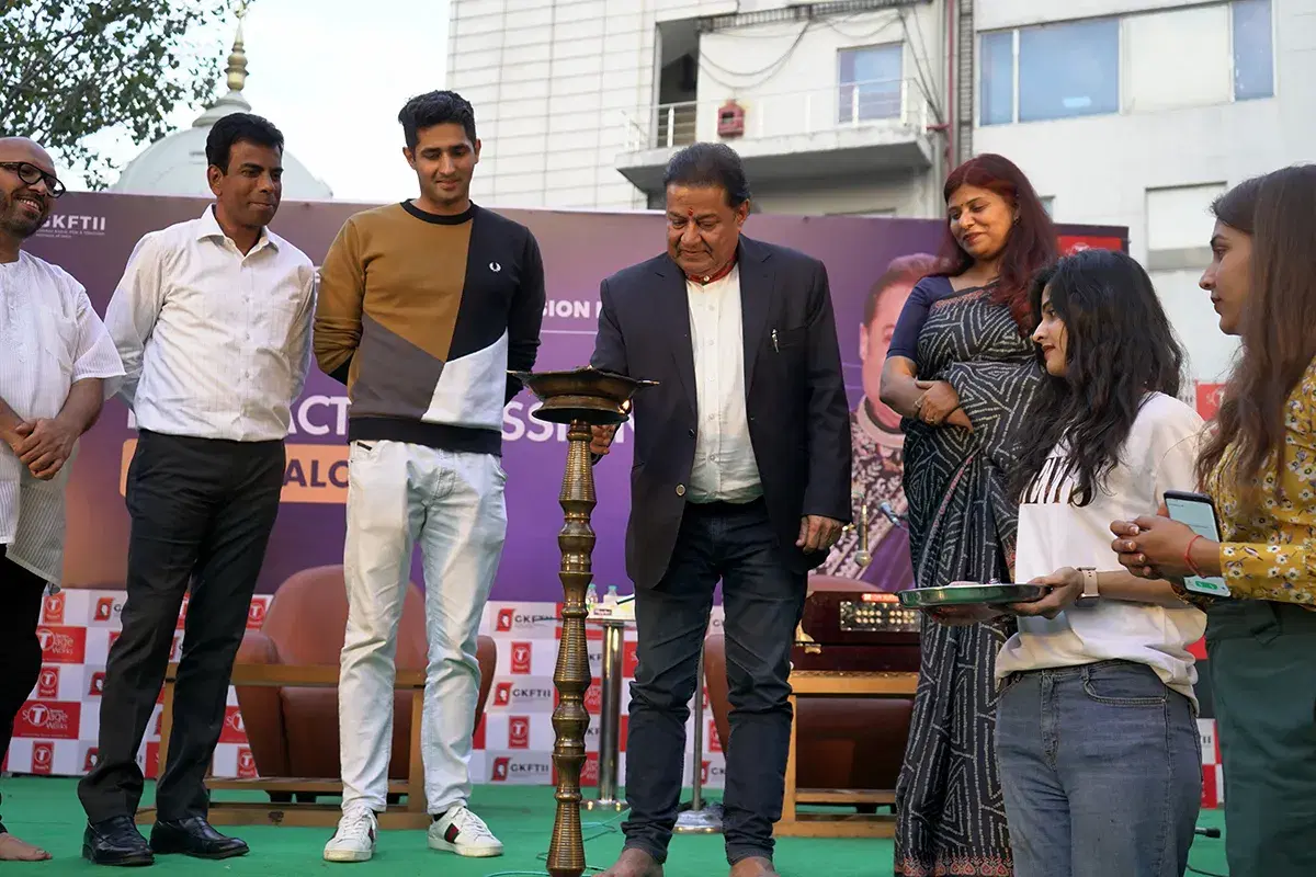 Gulshan Kumar Film & Television Institute of India Noida Exclusive Interactive Session with Anup Jalota photo 3