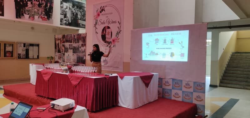 RIG Institute of Hospitality and Management Greater Noida Sula Wine Tasting photo 7