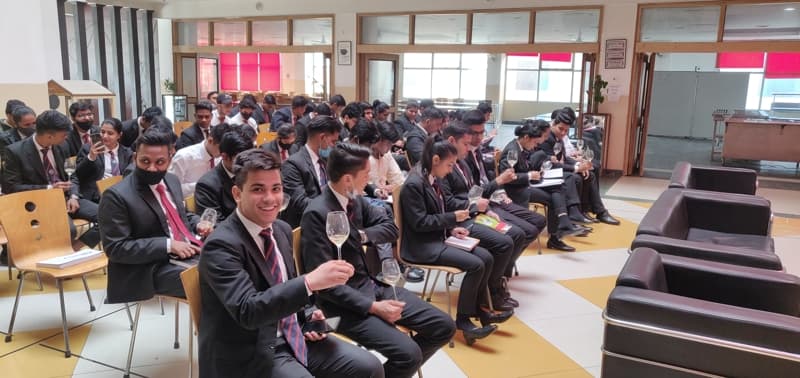 RIG Institute of Hospitality and Management Greater Noida Sula Wine Tasting photo 10