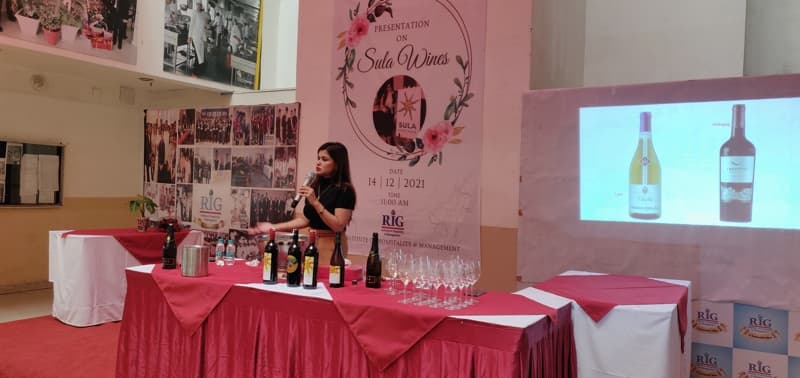 RIG Institute of Hospitality and Management Greater Noida Sula Wine Tasting photo 14