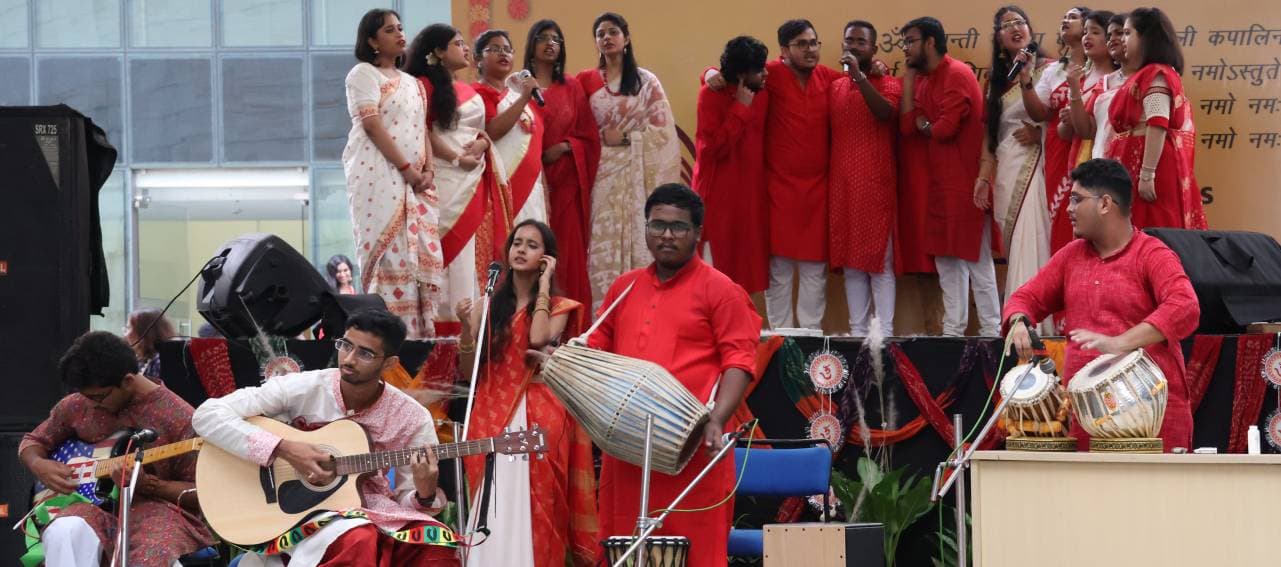 Amity University Kolkata Durga Puja Celebration  Mahalaya 2022 photo 7