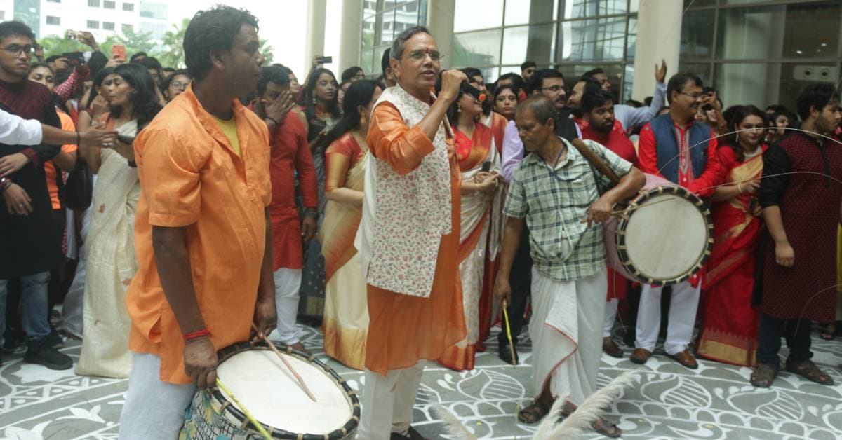 Amity University Kolkata Durga Puja Celebration  Mahalaya 2022 photo 8