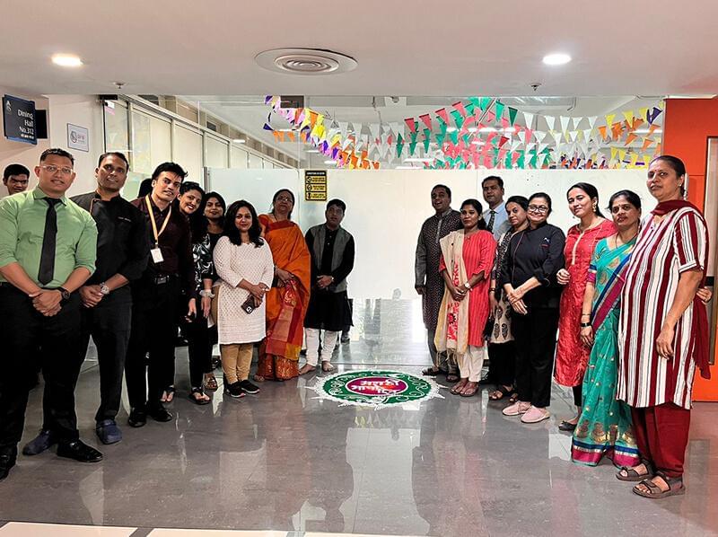 Bunts Sangha's Ramanath Payyade College of Hospitality Management Studies Mumbai Marathi Bhasha Din photo 10