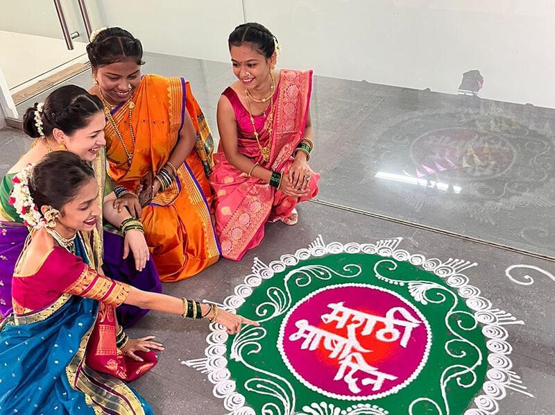 Bunts Sangha's Ramanath Payyade College of Hospitality Management Studies Mumbai Marathi Bhasha Din photo 2