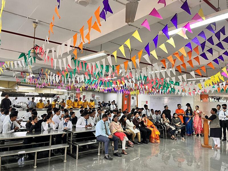 Bunts Sangha's Ramanath Payyade College of Hospitality Management Studies Mumbai Marathi Bhasha Din photo 9