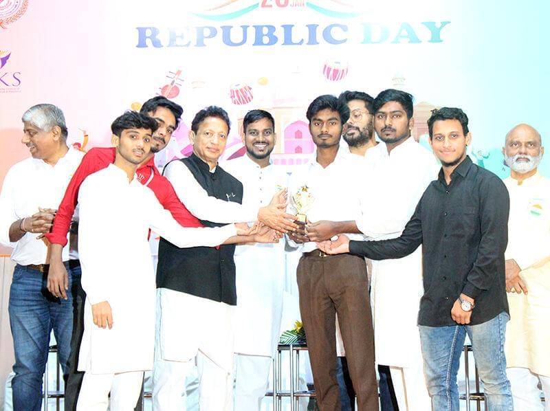 Bunts Sangha's Ramanath Payyade College of Hospitality Management Studies Mumbai Republic Day photo 1