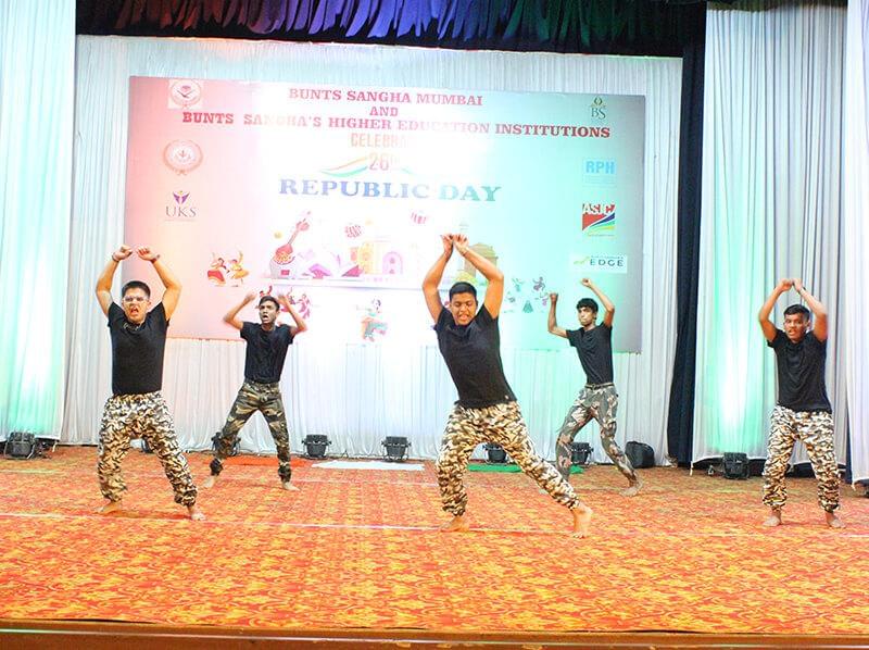 Bunts Sangha's Ramanath Payyade College of Hospitality Management Studies Mumbai Republic Day photo 2