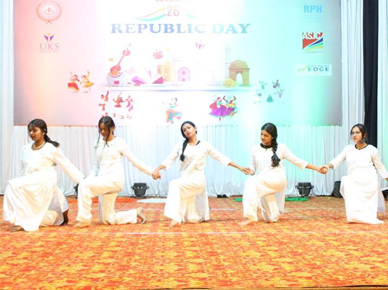 Bunts Sangha's Ramanath Payyade College of Hospitality Management Studies Mumbai Republic Day photo 3