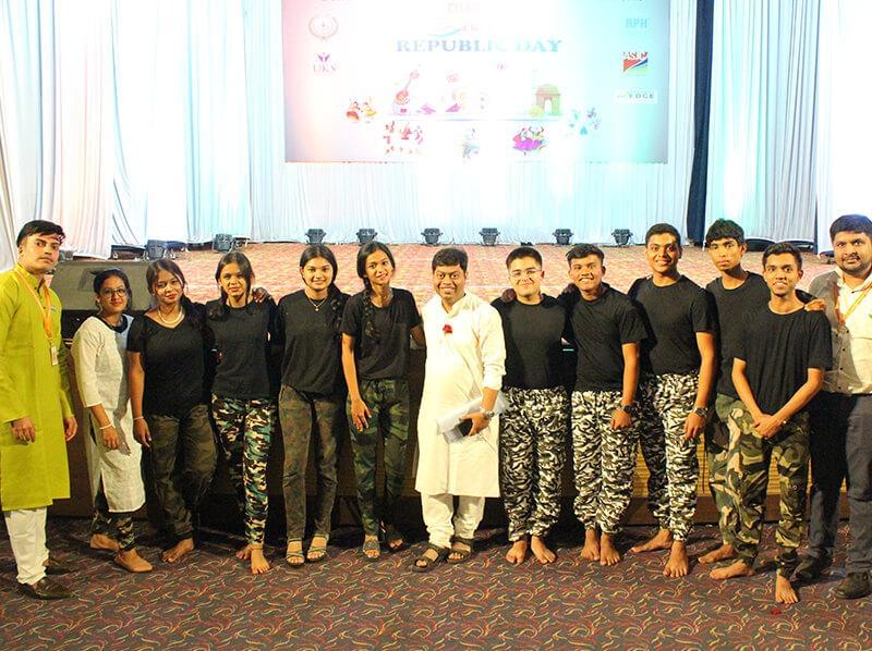 Bunts Sangha's Ramanath Payyade College of Hospitality Management Studies Mumbai Republic Day photo 5