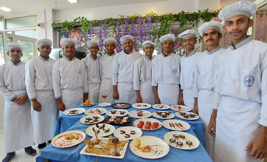 Manju Institute of Technology Satara Food Plating Compitition photo 1