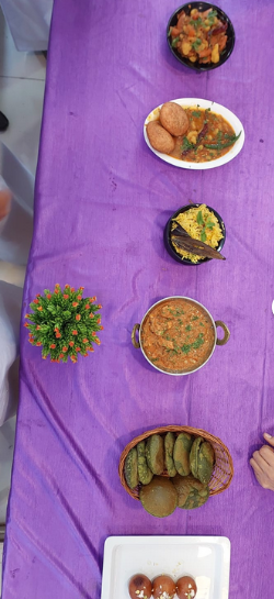 Manju Institute of Technology Satara Food Plating Compitition photo 2