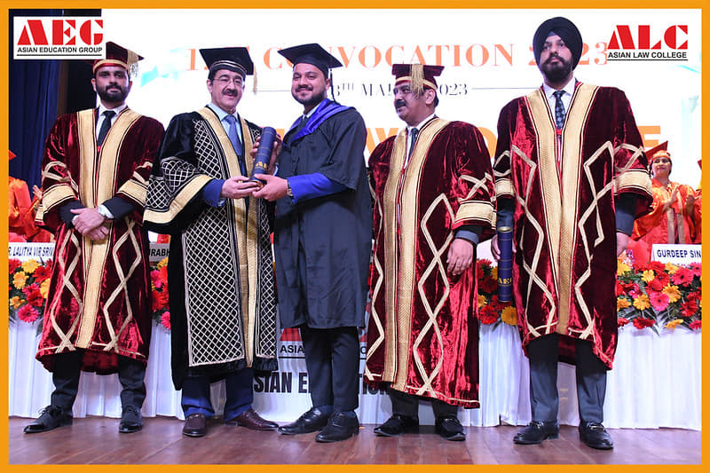 Asian Law College Noida Convocation photo 1