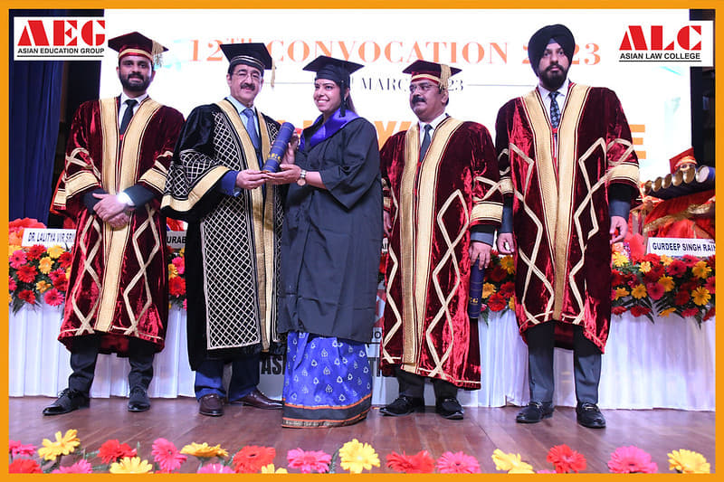 Asian Law College Noida Convocation photo 3