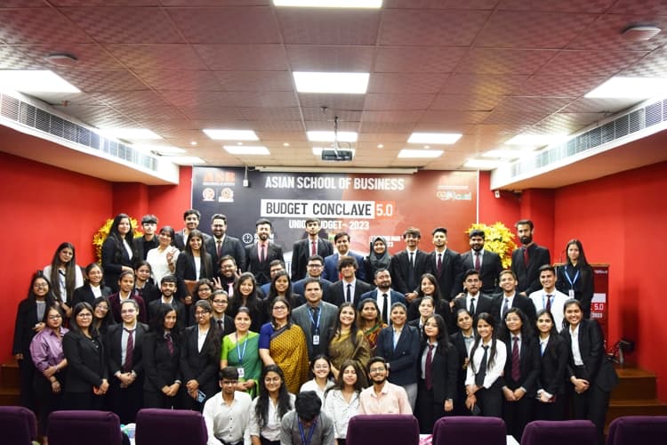 Asian School of Business Noida Budget Conclave photo 13