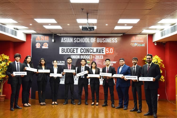 Asian School of Business Noida Budget Conclave photo 14