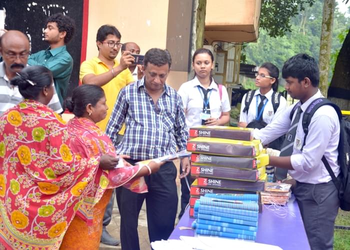 Kingston School of Management and Science Kolkata Winter Wear Distribution photo 7