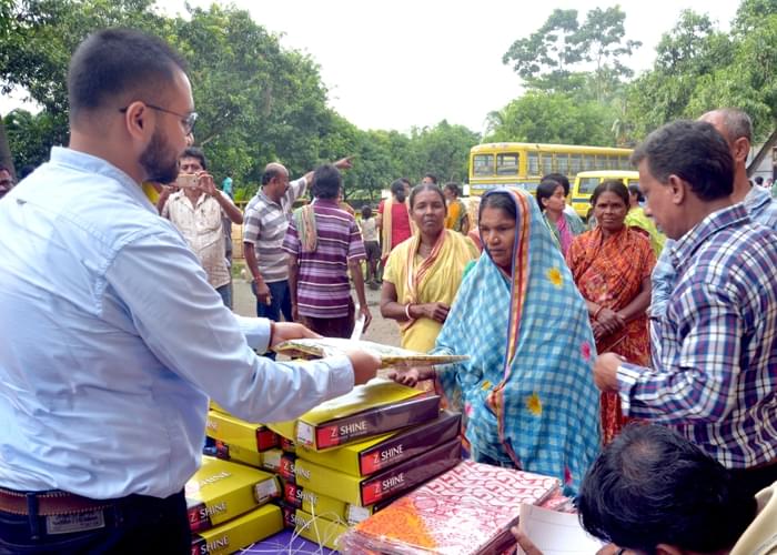 Kingston School of Management and Science Kolkata Winter Wear Distribution photo 9