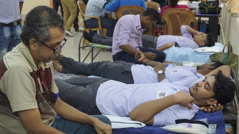 Kingston School of Management and Science Kolkata Blood Donation Camp photo 1