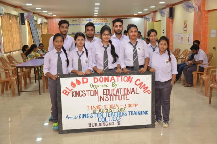 Kingston School of Management and Science Kolkata Blood Donation Camp photo 7