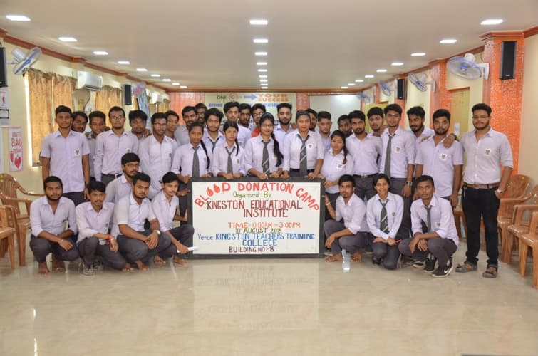 Kingston School of Management and Science Kolkata Blood Donation Camp photo 8