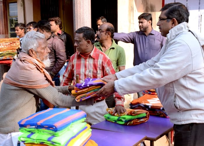 Kingston Polytechnic College Kolkata Winter Wear Distribution photo 2