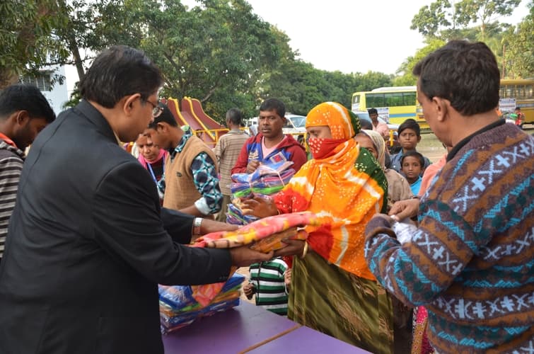 Kingston Law College Kolkata Winter Wear Distribution photo 14