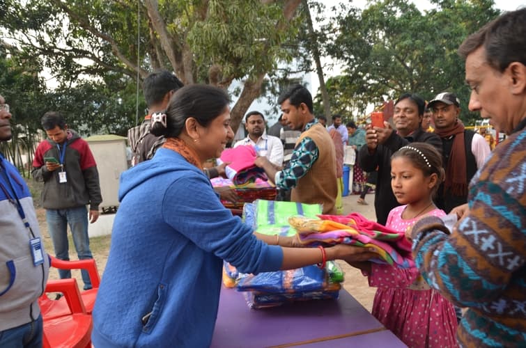 Kingston Law College Kolkata Winter Wear Distribution photo 15