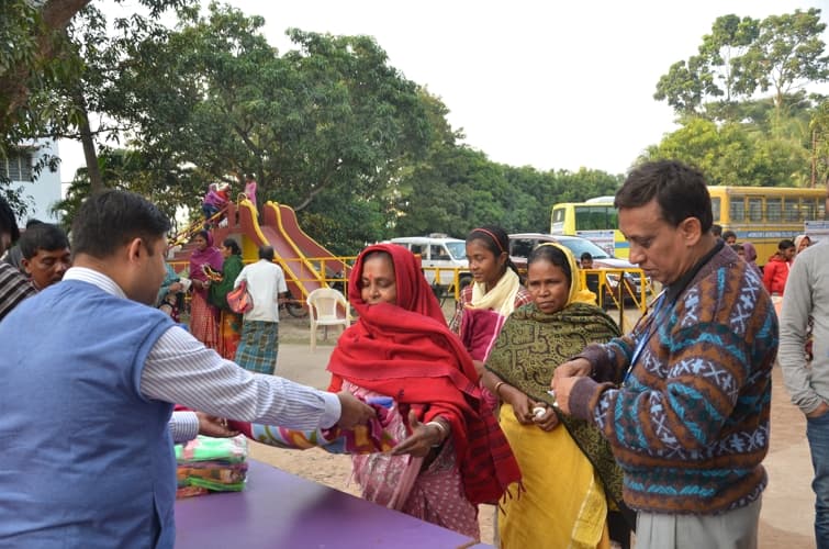 Kingston Law College Kolkata Winter Wear Distribution photo 16