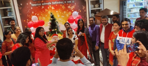 Dr DY Patil Institute of Management & Research Pimpri Christmas Day Celebration photo 2