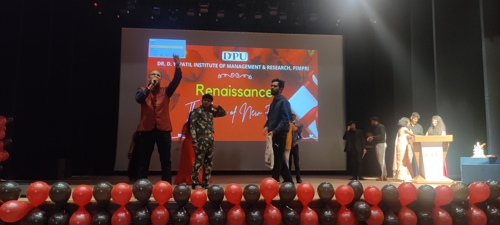 Dr DY Patil Institute of Management & Research Pimpri Valentine Week Performance photo 1