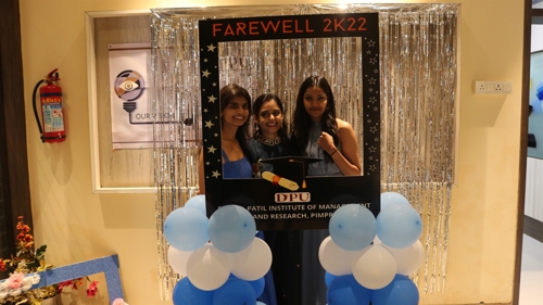 Dr DY Patil Institute of Management & Research Pimpri Sent Off Party photo 2