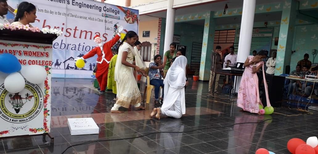 St. Mary's Women's Engineering College Guntur Christmas Celebrations photo 1