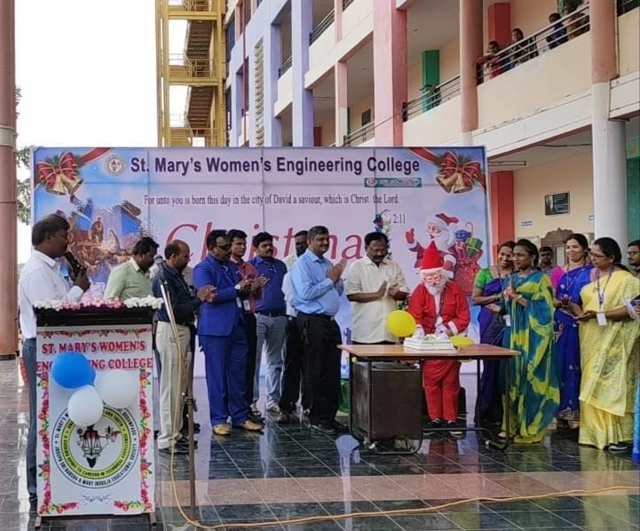 St. Mary's Women's Engineering College Guntur Christmas Celebrations photo 4