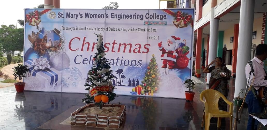 St. Mary's Women's Engineering College Guntur Christmas Celebrations photo 5
