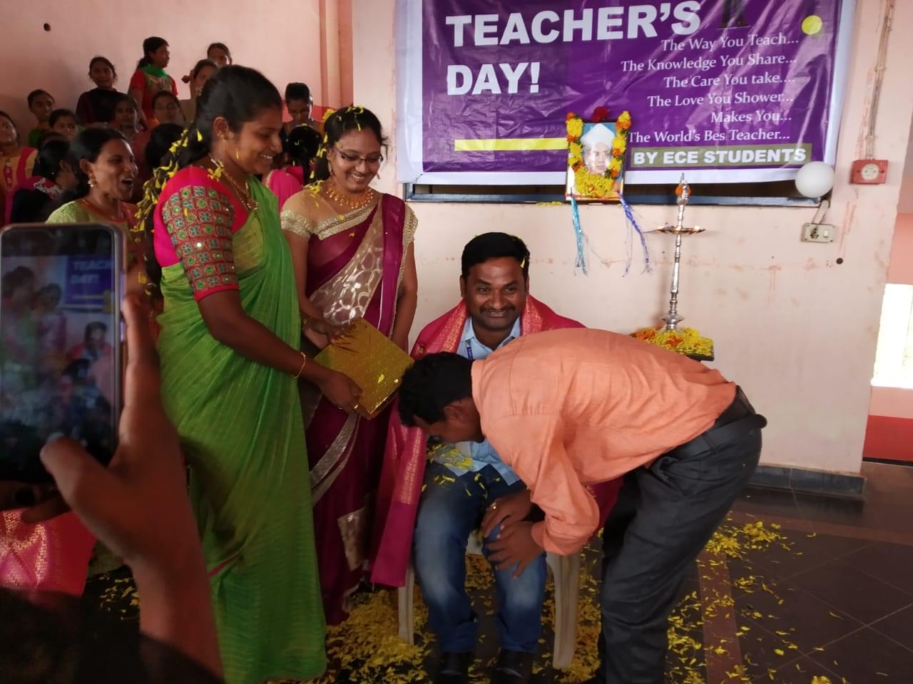 St. Mary's Women's Engineering College Guntur Teacher's Day photo 2