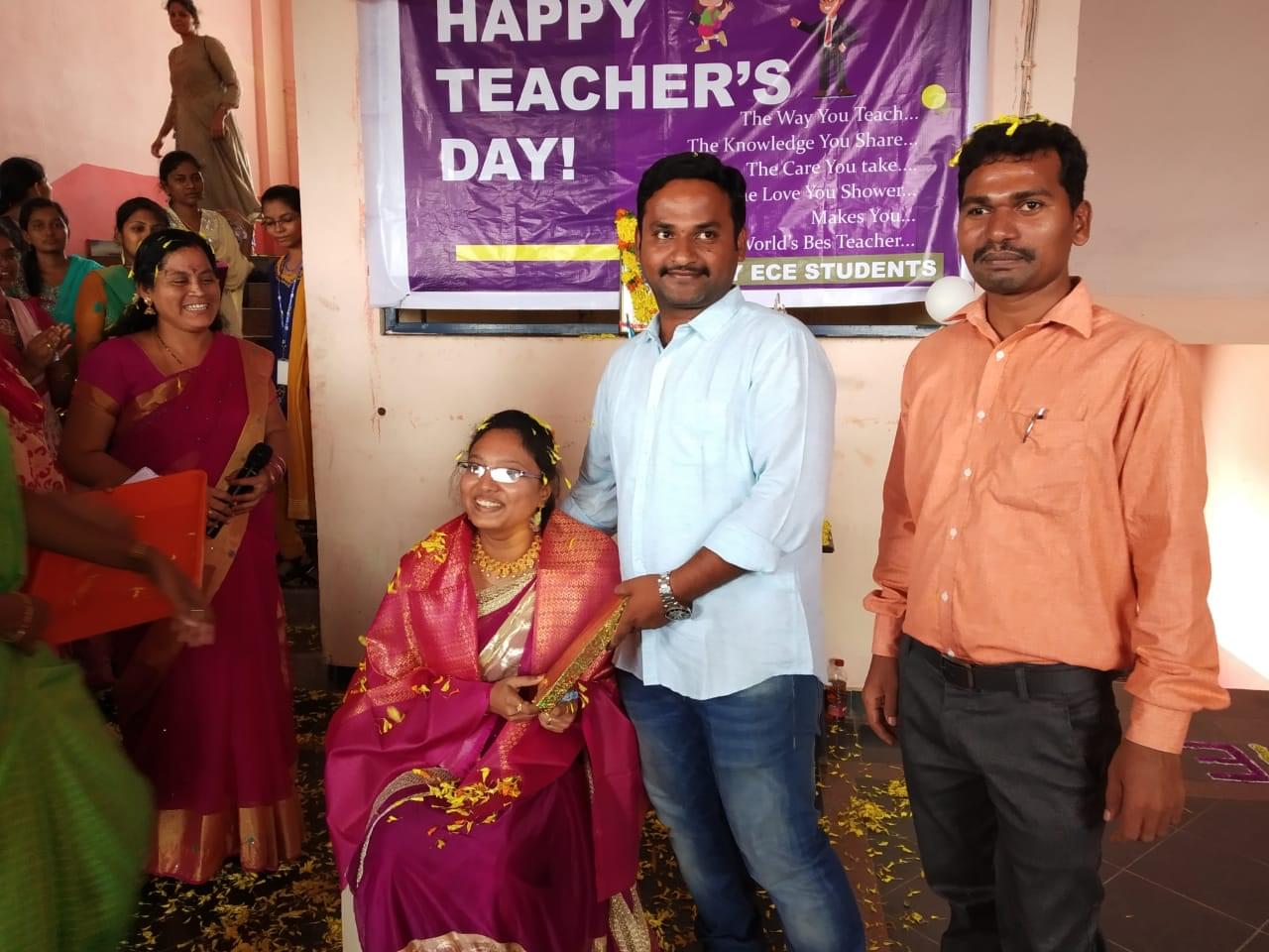 St. Mary's Women's Engineering College Guntur Teacher's Day photo 9