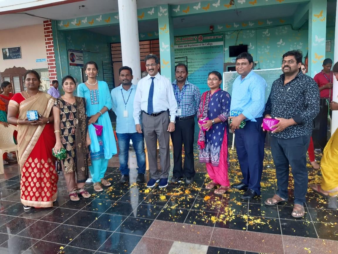St. Mary's Women's Engineering College Guntur Teacher's Day photo 13