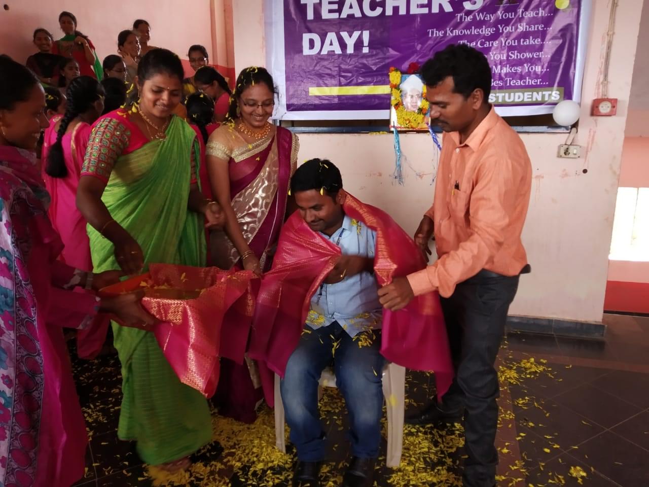 St. Mary's Women's Engineering College Guntur Teacher's Day photo 7