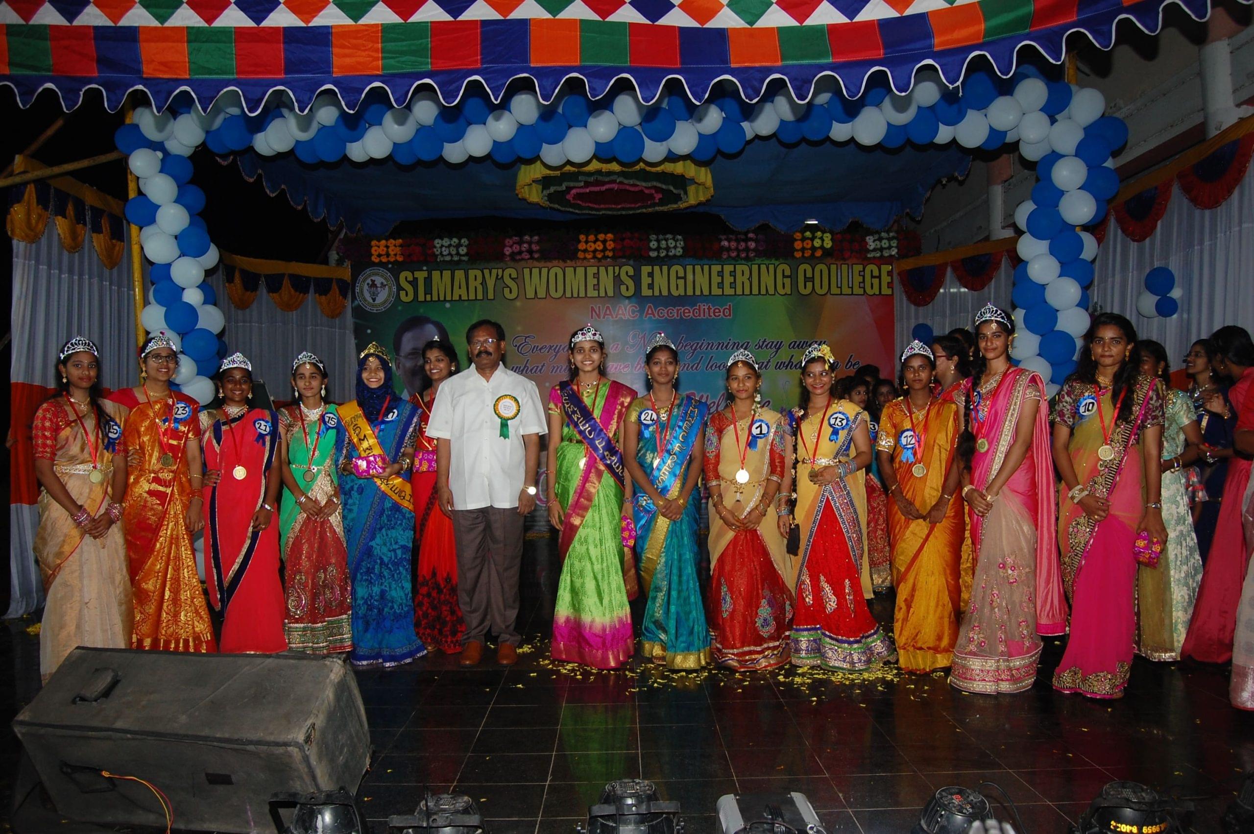 St. Mary's Women's Engineering College Guntur Fresher's Day photo 11