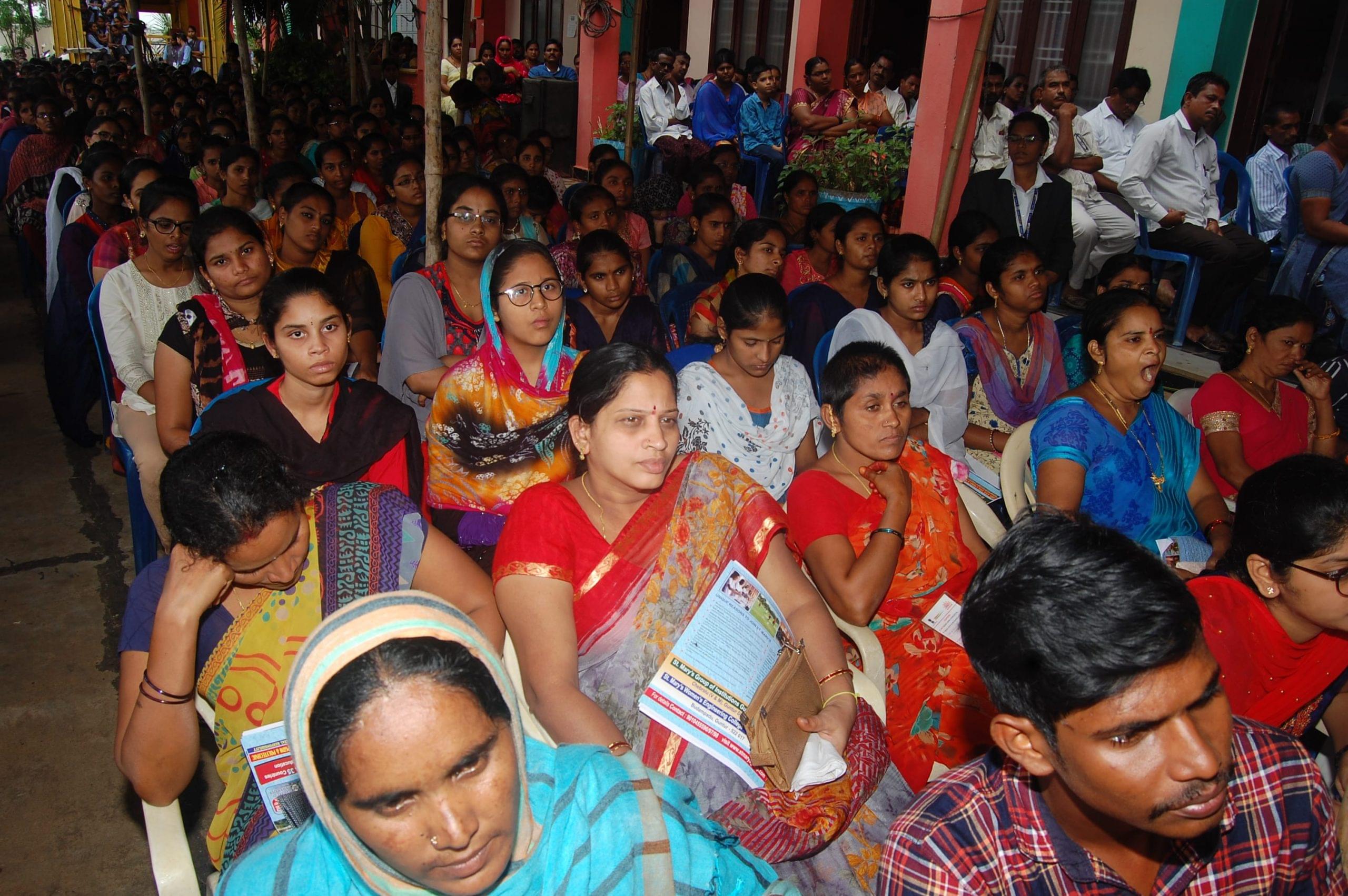St. Mary's Women's Engineering College Guntur Induction Program photo 4